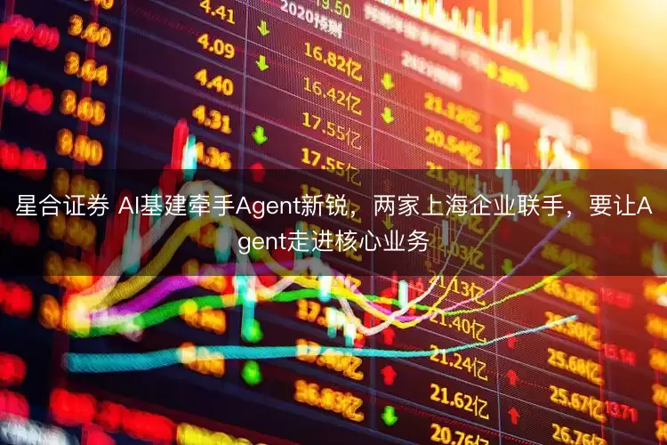 星合证券 AI基建牵手Agent新锐，两家上海企业联手，要让Agent走进核心业务